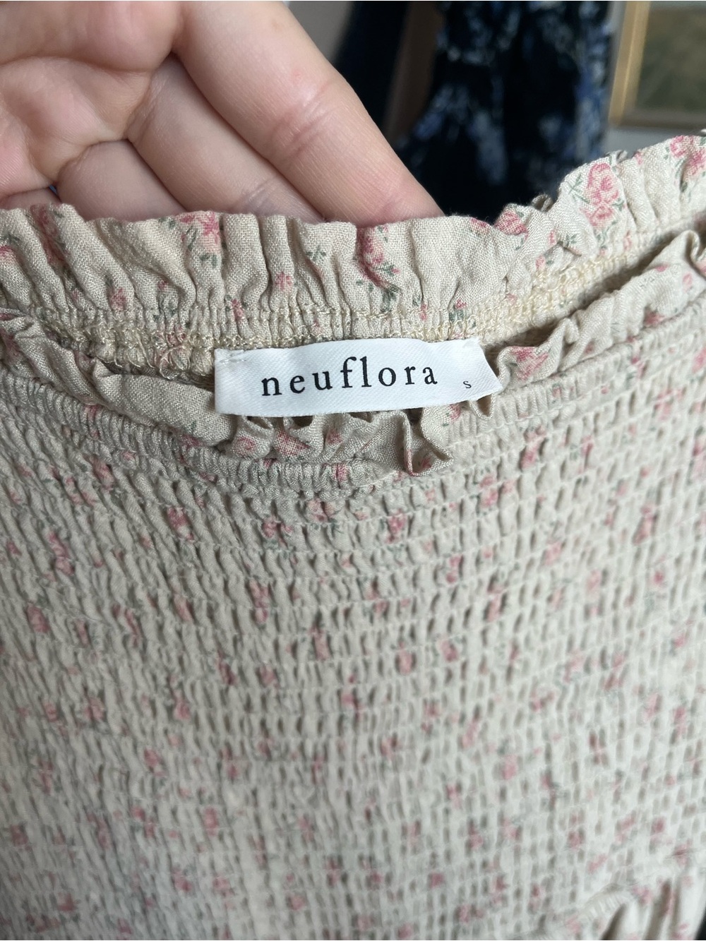Neuflora Ashland Dress in Vintage Flora!
Smocked Midi - Picture 8 of 9